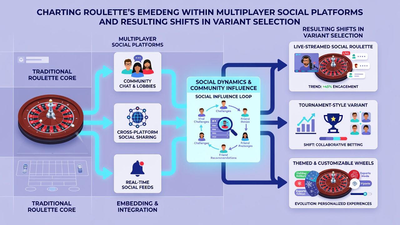 Analytics dashboard displaying roulette variant popularity trends across social multiplayer platforms in 2026