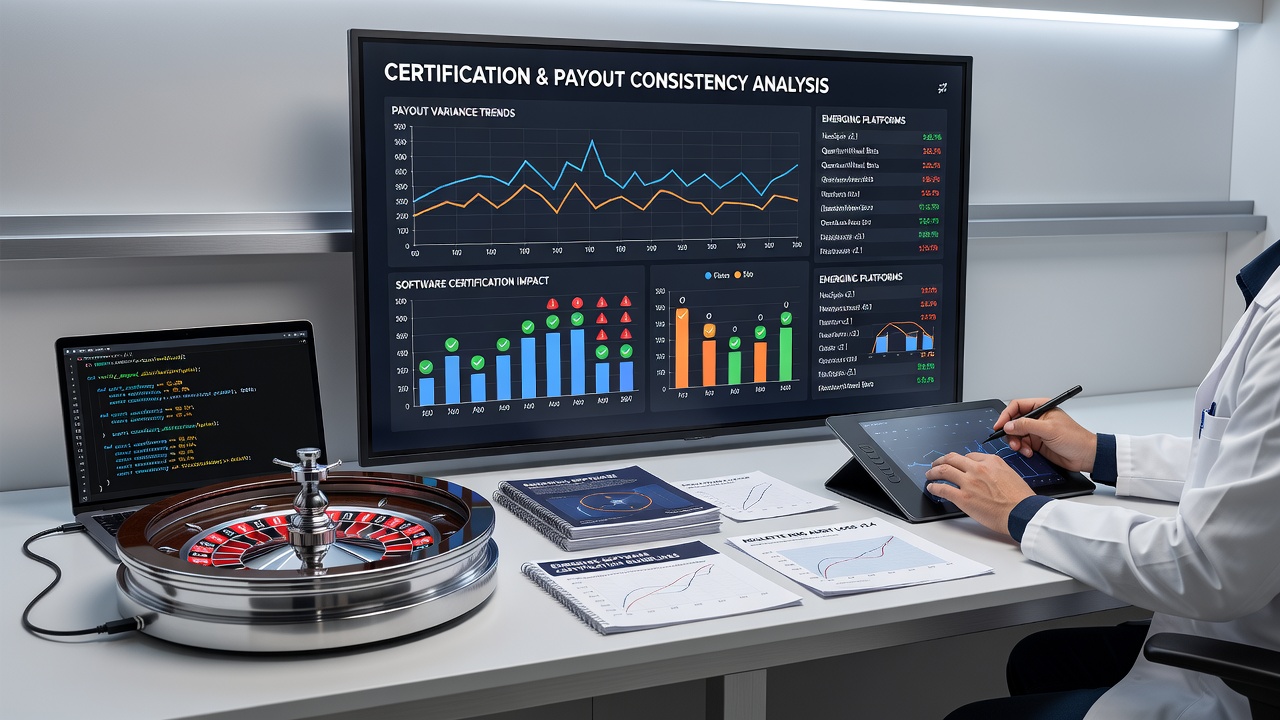 Emerging software provider team reviewing payout consistency reports