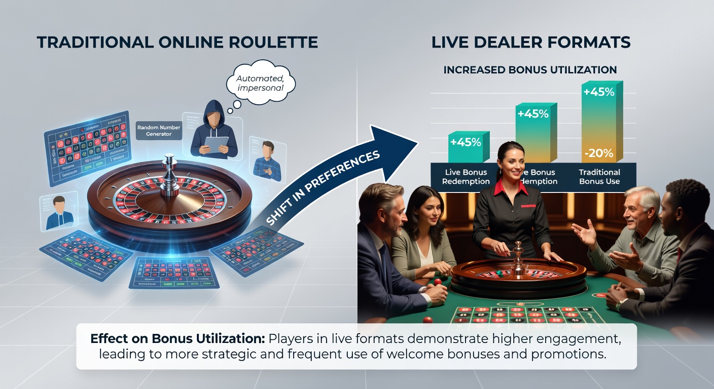 Analytics dashboard displaying bonus redemption rates for live dealer versus RNG roulette formats in mid-2026